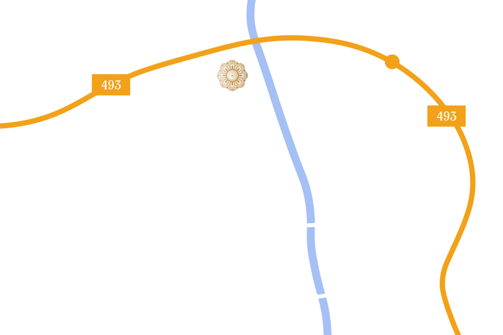 Karte mit Anfahrtsbeschreibung zum Massagestudio Mai Thai Siam in Lüchow, Wendland